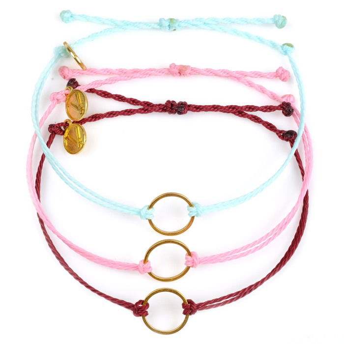 Bratara din Snur Velar Gold Circle [2]