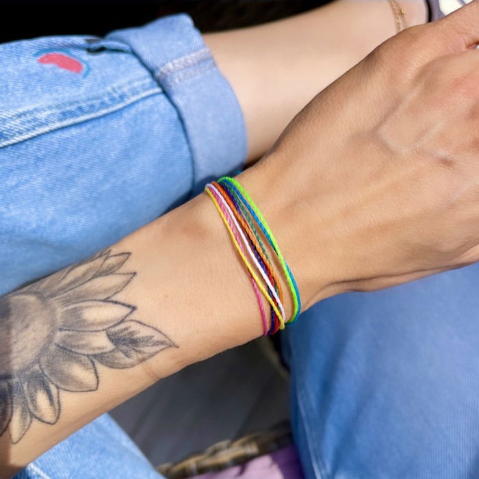 Bratara din Snur Velar Splash of Colour [3]