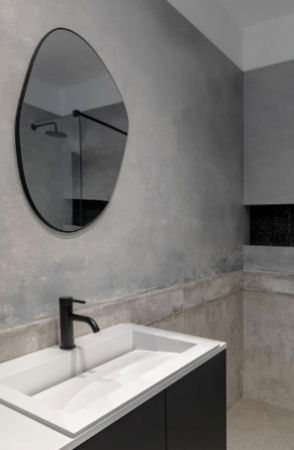 Baterii Lavoar - Baterie pentru lavoar, negru mat