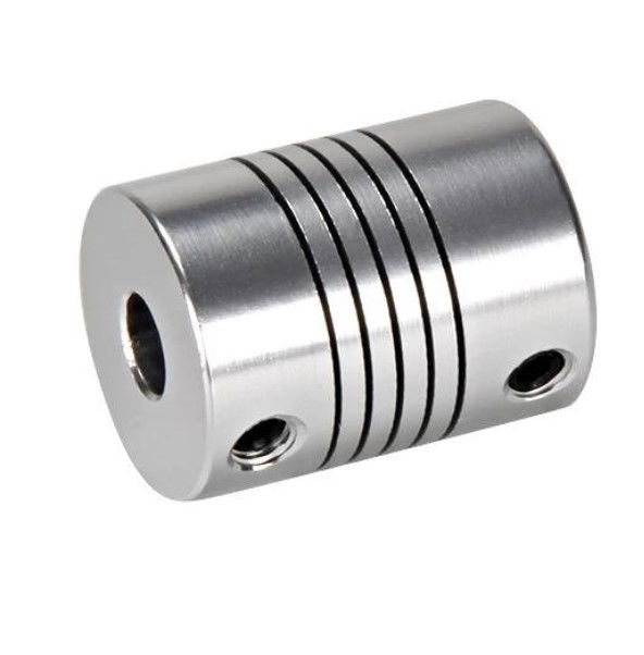 Cuplaj flexibil / elastic 5*5mm argintiu [1]