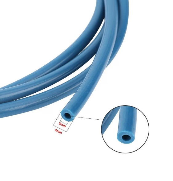 Tub teflon (PTFE) 2x4mm Albastru [2]