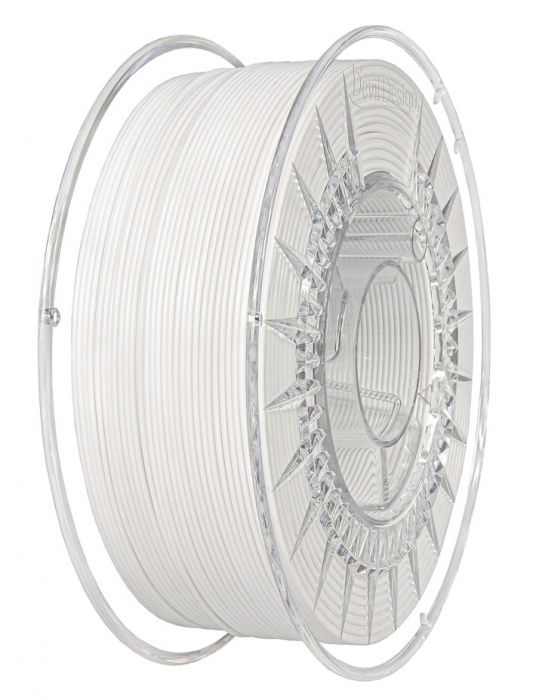 Filament PETG Alb (White) 1.75mm, 1kg [1]