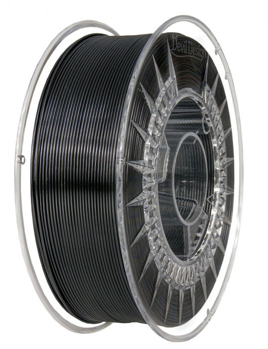 Filament PETG Negru (Black) 1.75mm, 1kg [1]