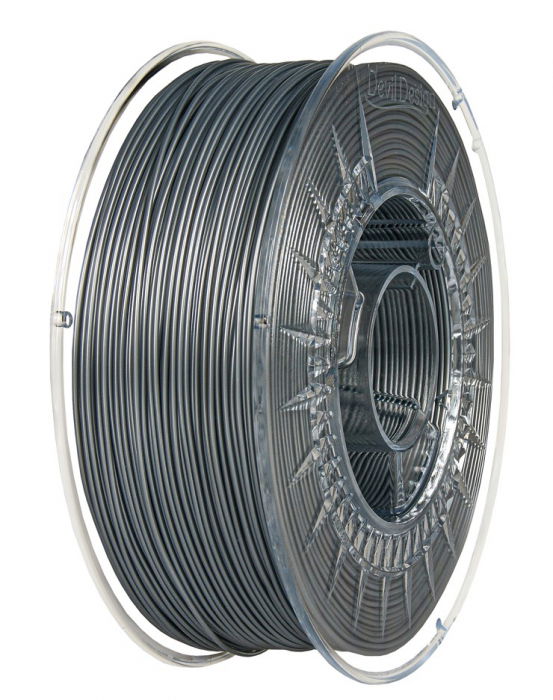 Filament PLA Gri Argintiu (Silver) 1.75mm, 1Kg [1]