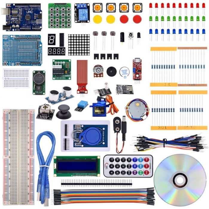 Kit compatibil Arduino UNO R3 RFID pentru incepatori [1]