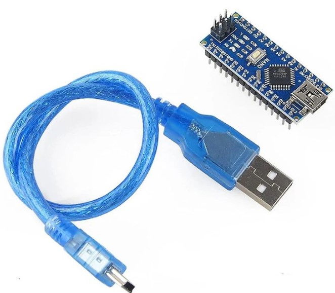 Placa de dezvoltare NANO V3.0 ATMEGA328P cu cablu tip A-B miniUSB [1]