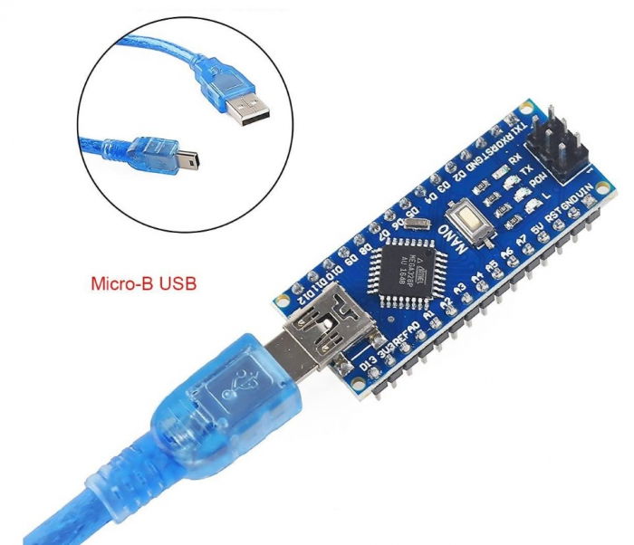 Placa de dezvoltare NANO V3.0 ATMEGA328P cu cablu tip A-B miniUSB [2]