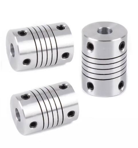 Cuplaj flexibil / elastic 5*5mm argintiu [3]