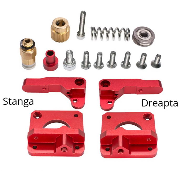 Kit impingator filament 1.75mm, Extruder Bowden MK8, stanga [3]
