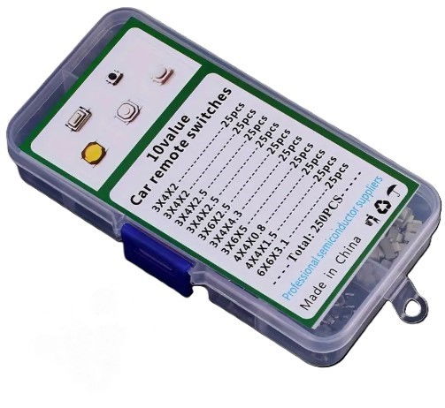 Set 250 buc. micro-comutatoare (butoane tactile) SMD [4]