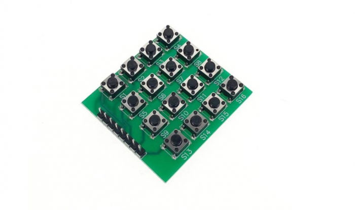 Tastatura matriceala cu 8 pini si 4x4 butoane [2]