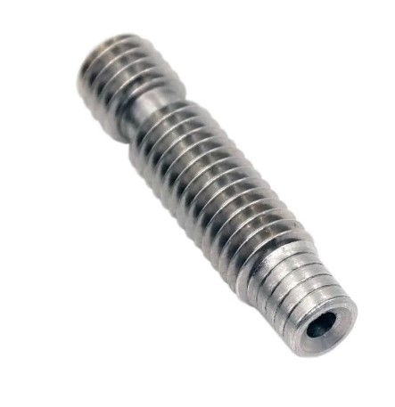 Tub filetat M6x26 (bloc transfer termic pt. cap printare V6) cu teflon la interior 24 mm [2]