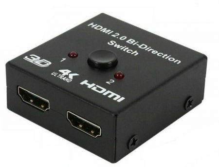Comutator bidirectional HDMI (HDTV) 2.0 [1]