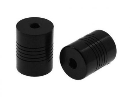 Cuplaj flexibil / elastic 5*5mm negru [3]