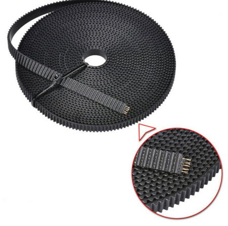 Printari 3D - Curea GT2 6mm cu sarma din otel inserata