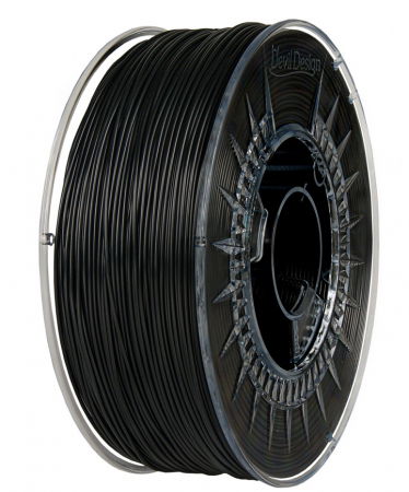 Devil Design - Filament ABS+ Negru (Black) 1.75mm, 1kg