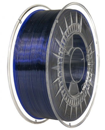 Devil Design - Filament PETG Ultra Albastru (Ultra Blue) 1.75mm, 1Kg