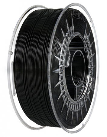 Devil Design - Filament PLA Negru (Black) 1.75mm, 1kg