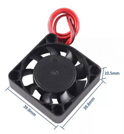 Mini Ventilator de racire 40x40x10mm 12V DC cablu 1m [1]
