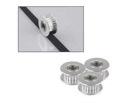 Scripete GT2 20 dinti, ax 3mm, latime curea 6mm [1]