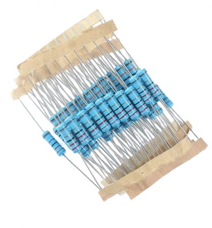 Catalog Produse - Set 50buc. Rezistori Metal Film (10 valori cuprinse intre 10Ω - 750KΩ)