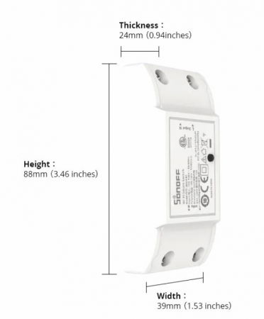 SONOFF BASIC R4 intrerupator / comutator inteligent WIFI 1 canal [3]