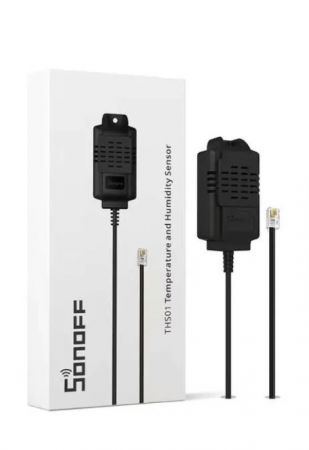 Sonoff - SONOFF Senzor Temperatura si Umiditate THS01 cu mufa RJ9