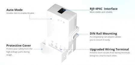 SONOFF THR316 (TH Origin) releu / intrerupator inteligent WIFI cu control temperatura si umiditate [2]