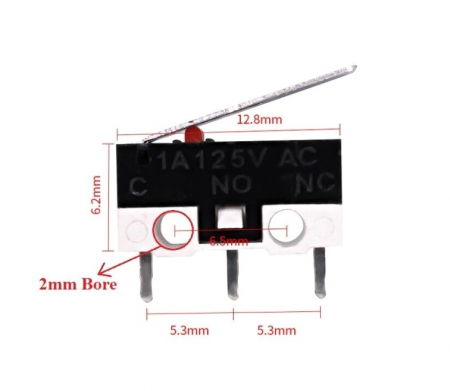 Micro Limitator cursa 1A 125V AC [2]