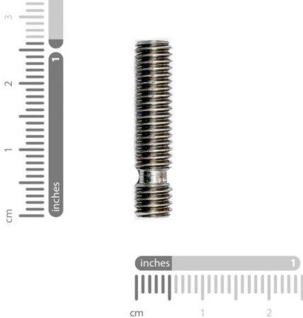 Tub filetat M6x26 (bloc transfer termic pt. cap printare V5) cu teflon (PTFE) la interior [3]