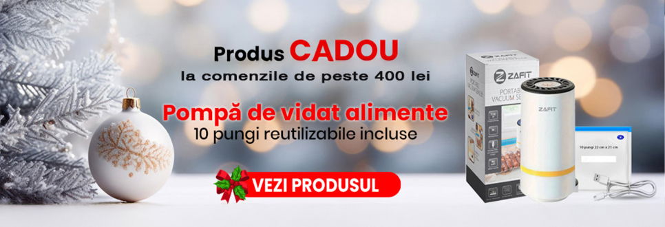 Cadou la comenzi de 400 lei