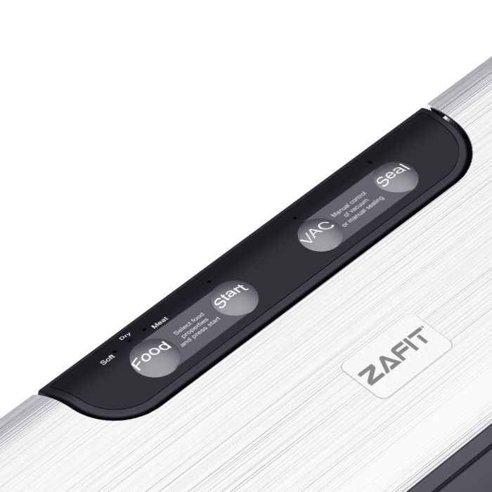 Aparat de vidat alimente ZAFIT™ VID-125 Professional, 125 W, 32 cm bara de lipire, 5 pungi de vidare incluse, Metalic argintiu [3]