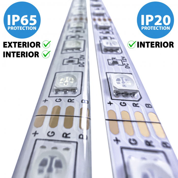 Banda LED RGB ZAFIT™ 5 metri, Exterior/Interior IP65, Adeziva, Wi-Fi, aplicatie telefon, telecomanda, mod muzica, timer, microfon, intensitate lumina reglabila [3]