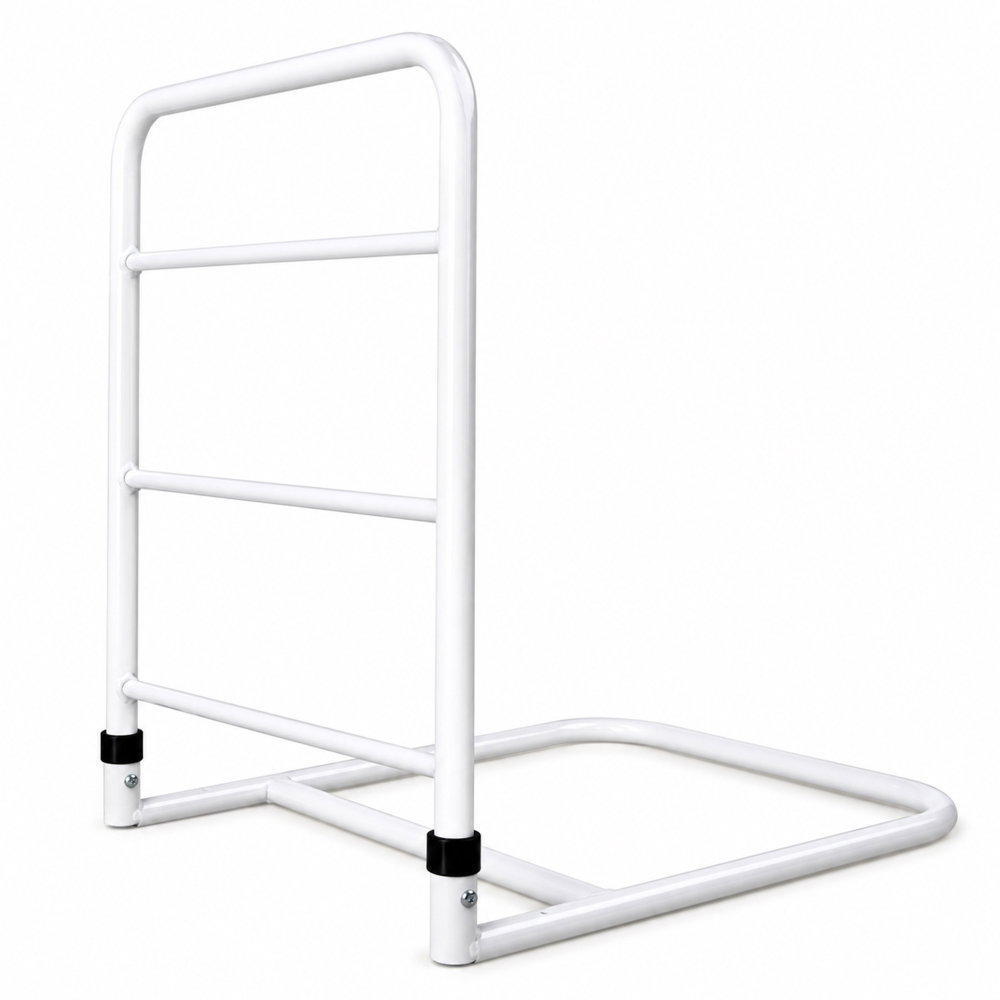 Bariera protectie pat metalica, bara laterala pentru adulti, batrani si copii, 58 × 44 cm [3]