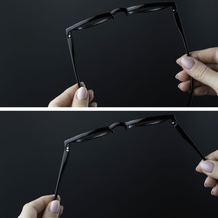 Ochelari protectie calculator ZAFIT™, ecran telefon, tableta, laptop, televizor, gaming, Anti-lumina albastra, Anti-reflexie, Unisex, model rotund, culoare Negru [4]