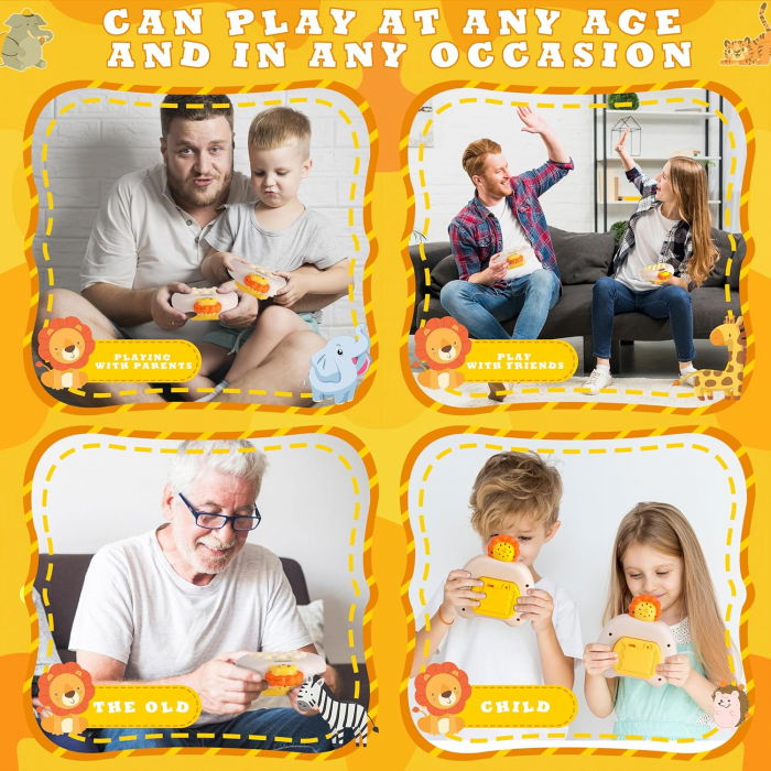 Pop it electric FiGGA®, Joc interactiv copii, 10 moduri de joc, 999 leveluri, Leu [8]