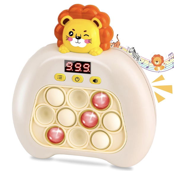 Pop it electric FiGGA®, Joc interactiv copii, 10 moduri de joc, 999 leveluri, Leu [1]