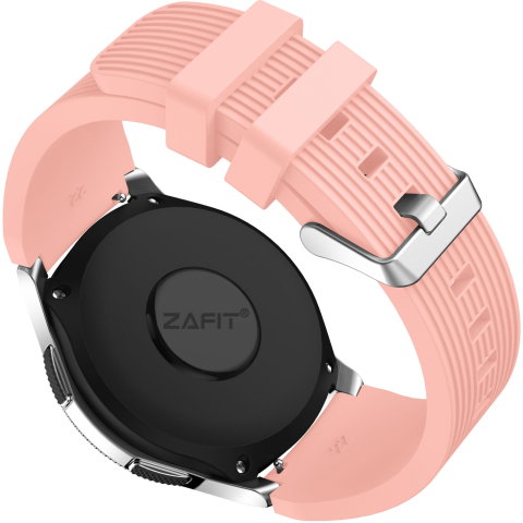 Curele universale compatibile cu Samsung, Huawei si alte modele - Curea Silicon ZAFIT™ 22mm pentru Samsung Galaxy Watch Ultra/7/6 Classic/5 Pro, Huawei Watch GT/GT3/GT4 Pro, Garmin Fenix, Amazfit GTR si orice ceas 22mm, Roz.