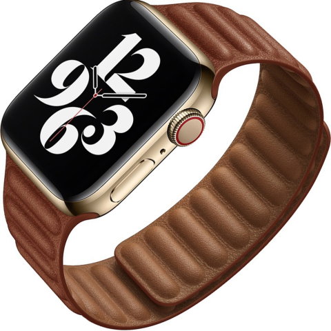 Curele Apple Watch 42mm/44mm/45mm/49mm - Curea magnetica din piele naturala pentru Apple Watch Ultra 2/Ultra/Series 10/9/8/7/SE2/6/5/4/3/2/1, Display 42mm, Sky Blue