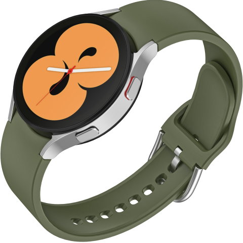 Accesorii Smartwatch - Curea silicon 20mm compatibila cu Samsung Galaxy Watch 7/6/5/4/Active/Active 2, Huawei Watch GT 2/GT 3/GT 4/Watch 4, Garmin Vivoactive/Venu, Amazfit GTS/GTR si orice ceas 20mm, Gri