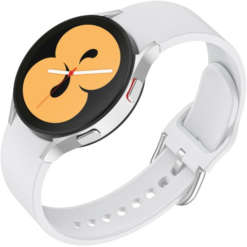 Accesorii Smartwatch - Curea silicon 20mm compatibila cu Samsung Galaxy Watch 7/6/5/4/Active/Active 2, Huawei Watch GT 2/GT 3/GT 4/Watch 4, Garmin Vivoactive/Venu, Amazfit GTS/GTR si orice ceas 20mm, Alb