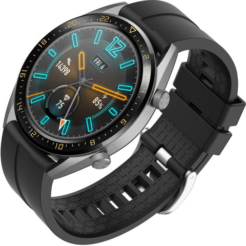 Curele 22mm - Samsung Galaxy Watch Ultra / Huawei GT / Garmin Fenix / Amazfit GTR - Curea silicon 22mm compatibila cu Samsung Galaxy Watch Ultra/7/6 Classic/5 Pro/4 Classic/Gear S3, Huawei Watch GT/GT2 Pro/GT3/GT4/GT5 Pro/Watch 4 Pro, Garmin Fenix/Vivoactive, Amazfit GTR si orice cea