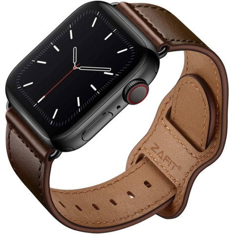 Curele Apple Watch 38mm/40mm/41mm - Curea din piele naturala pentru Apple Watch Series 10/9/8/7/SE2/6/5/4/3/2/1, Display 38mm, Mentol