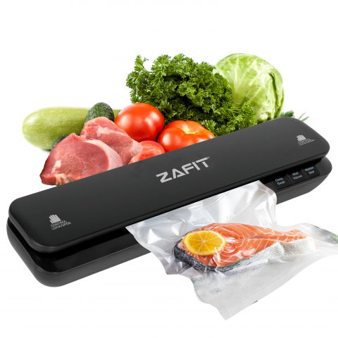 Aparate de vidat - Aparat de vidat alimente ZAFIT™ VID-360W, 30 cm bara de lipire, 10 pungi incluse, Negru