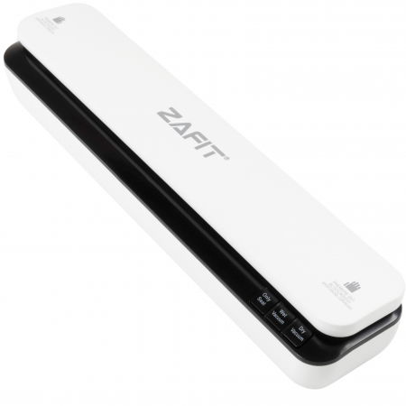 Aparate de vidat - Aparat de vidat alimente ZAFIT™ VID-360W, 30 cm bara de lipire, 10 pungi incluse, Negru/Alb