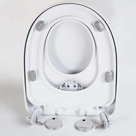 Capac WC ZAFIT® cu reductor si inchidere lenta Soft Close, 2 in 1 Adulti si Copii, compatibil cu toate vasele de toaleta, Universal [4]