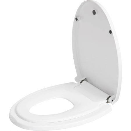 Capace WC copii & Reductoare WC - Capac WC ZAFIT® cu reductor si inchidere lenta Soft Close, 2 in 1 Adulti si Copii, Universal, compatibil cu toate vasele de toaleta