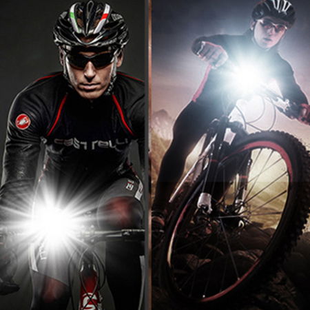 Lanterna bicicleta FiGGA® cu incarcare solara si cablu tip C, sirena, indicator baterie, lumini de atentionare, acumulator reincarcabil 2000 mAh, structura aliaj aluminiu, Negru [10]