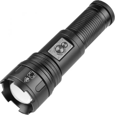 Lanterne - Lanterna puternica profesionala FiGGA®, LED XHP-99 + COB, 30000 lumeni, acumulator 26650 Li, structura aliaj aluminiu, Cablu de incarcare