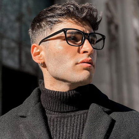 Ochelari protectie calculator ZAFIT™, ecran telefon, tableta, laptop, televizor, gaming, Anti-lumina albastra, Anti-reflexie Unisex, culoare Negru [3]